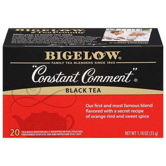 Bigelow Tea, Constant Comment Black Tea, 20 Tea Bags (33 g)